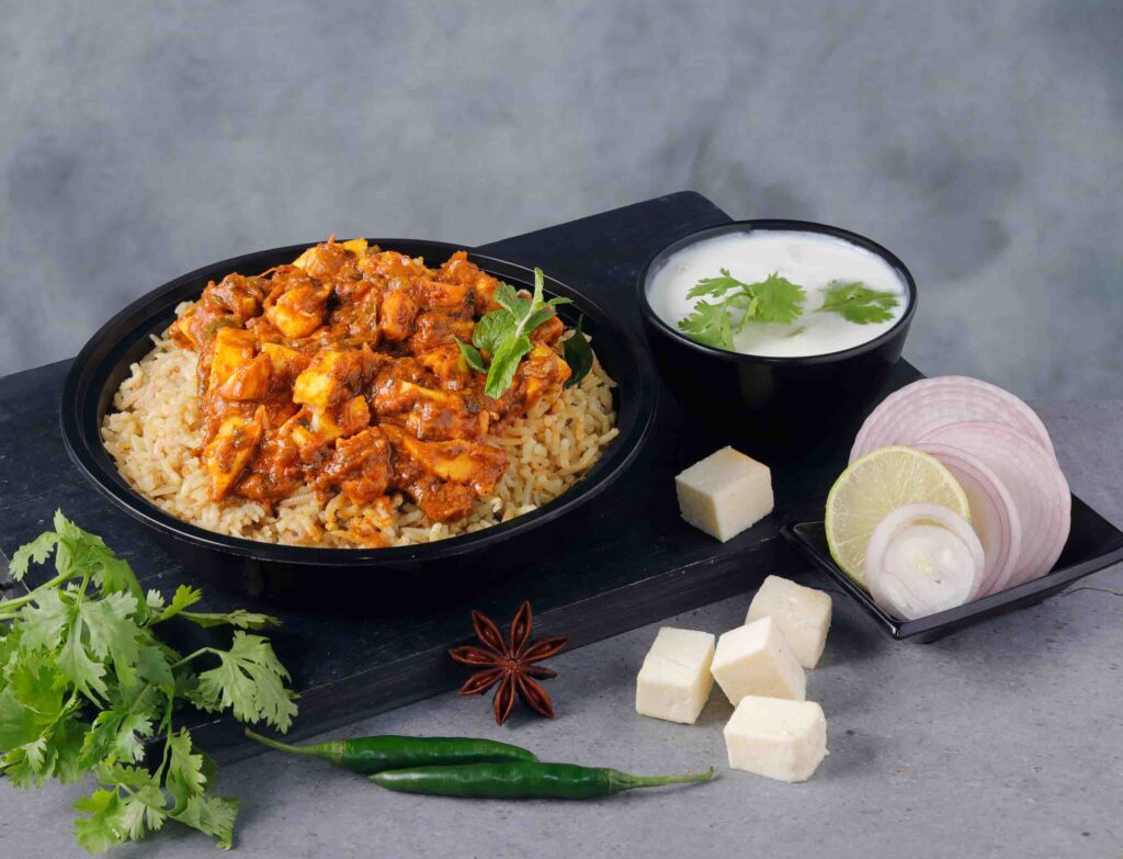 Spl Paneer Biryani | Bagara Biryani Cafe – Authentic Andhra-Style Biryani in Bengaluru Spl Paneer Biryani